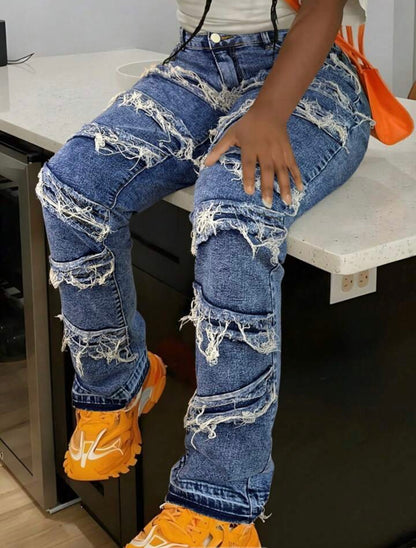 90"s Style Jeans