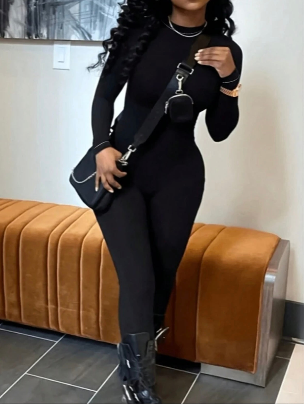 Long Sleeve Jumpsuit