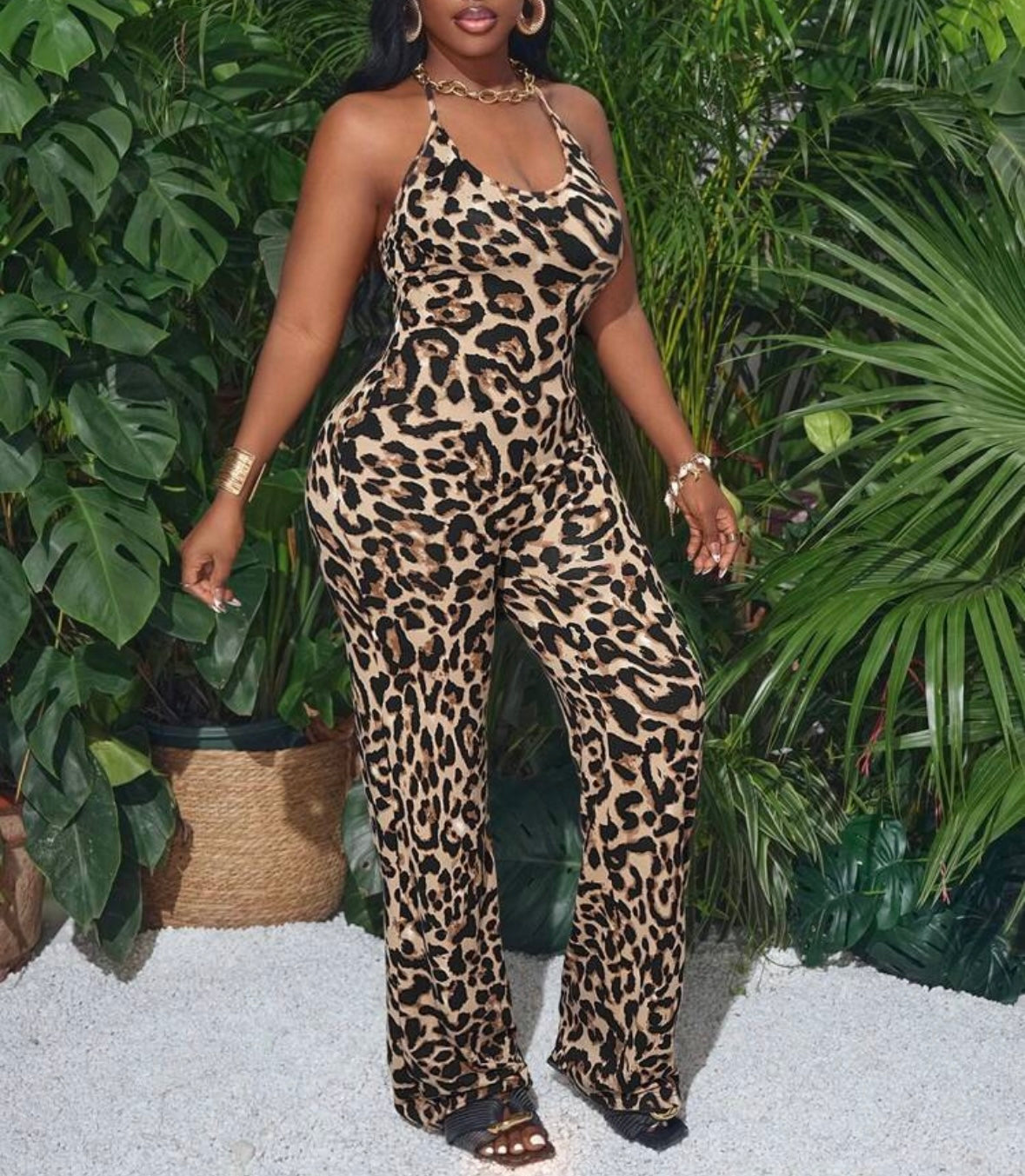 Leopard Jumpsuit